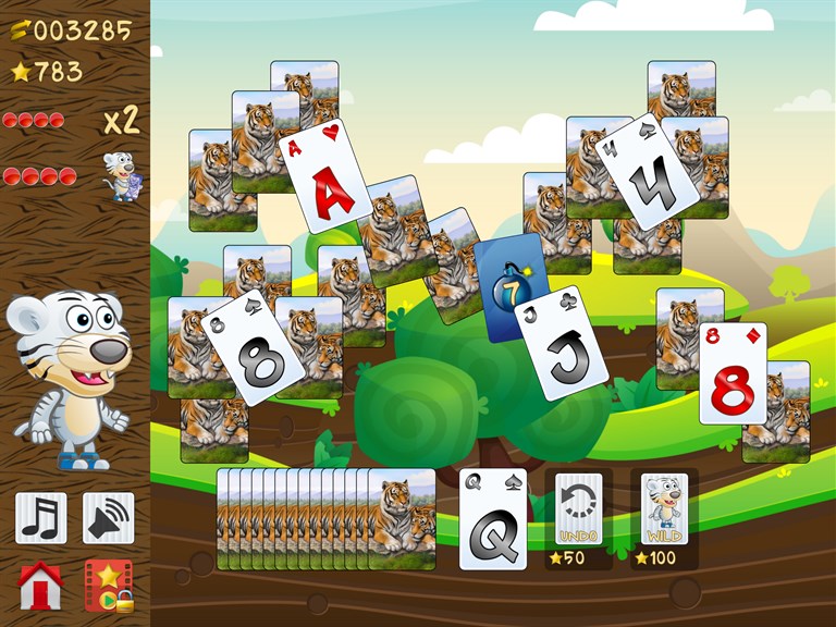 Play Pyramid Solitaire online at Coolmath Games