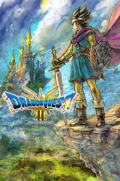 Cover poster for DRAGON QUEST III HD-2D Remake