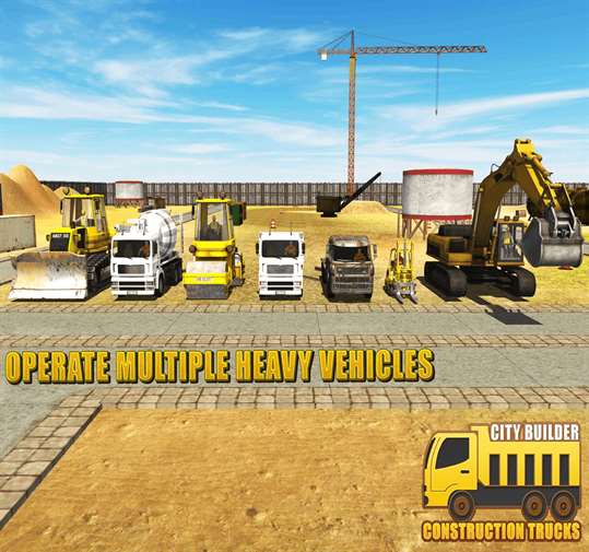 City Builder Construction Trucks Simulator screenshot 5