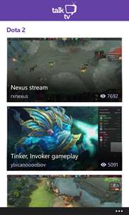 Talk TV - Video game streaming screenshot 5