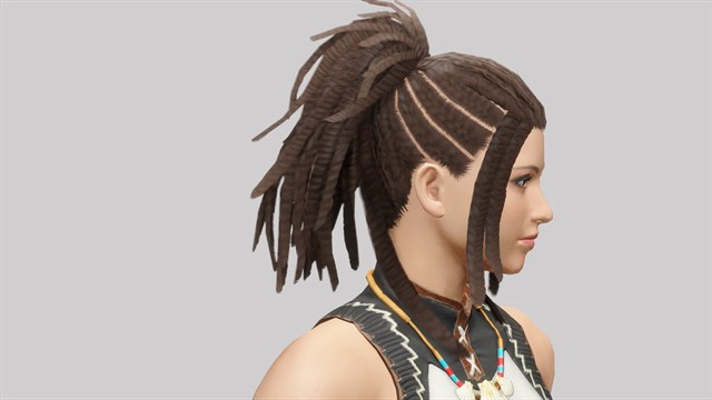 "Royal Dreads" hairstyle screenshot 3