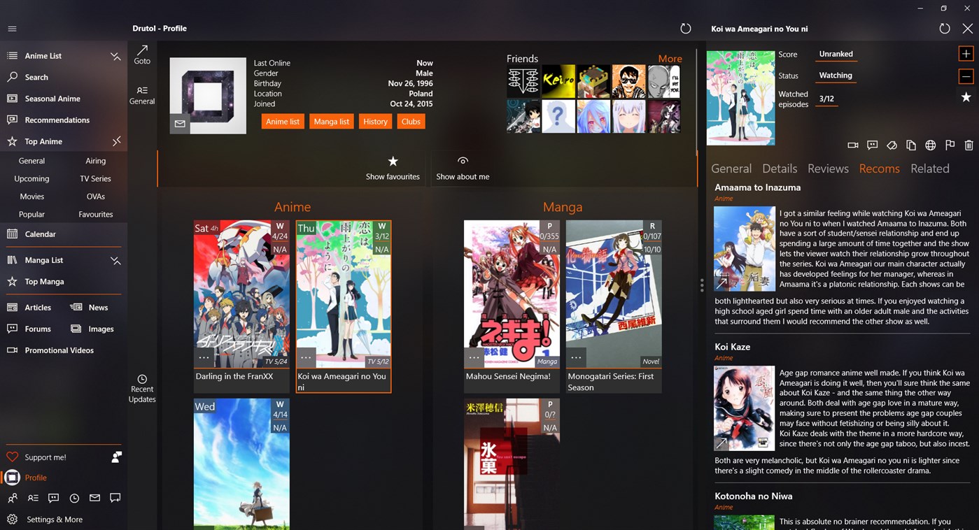 #5. MALClient (Windows) 由: Drutol
