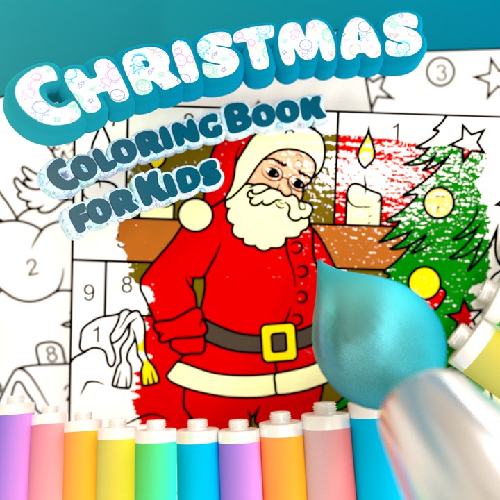 Christmas Coloring Book for Kids