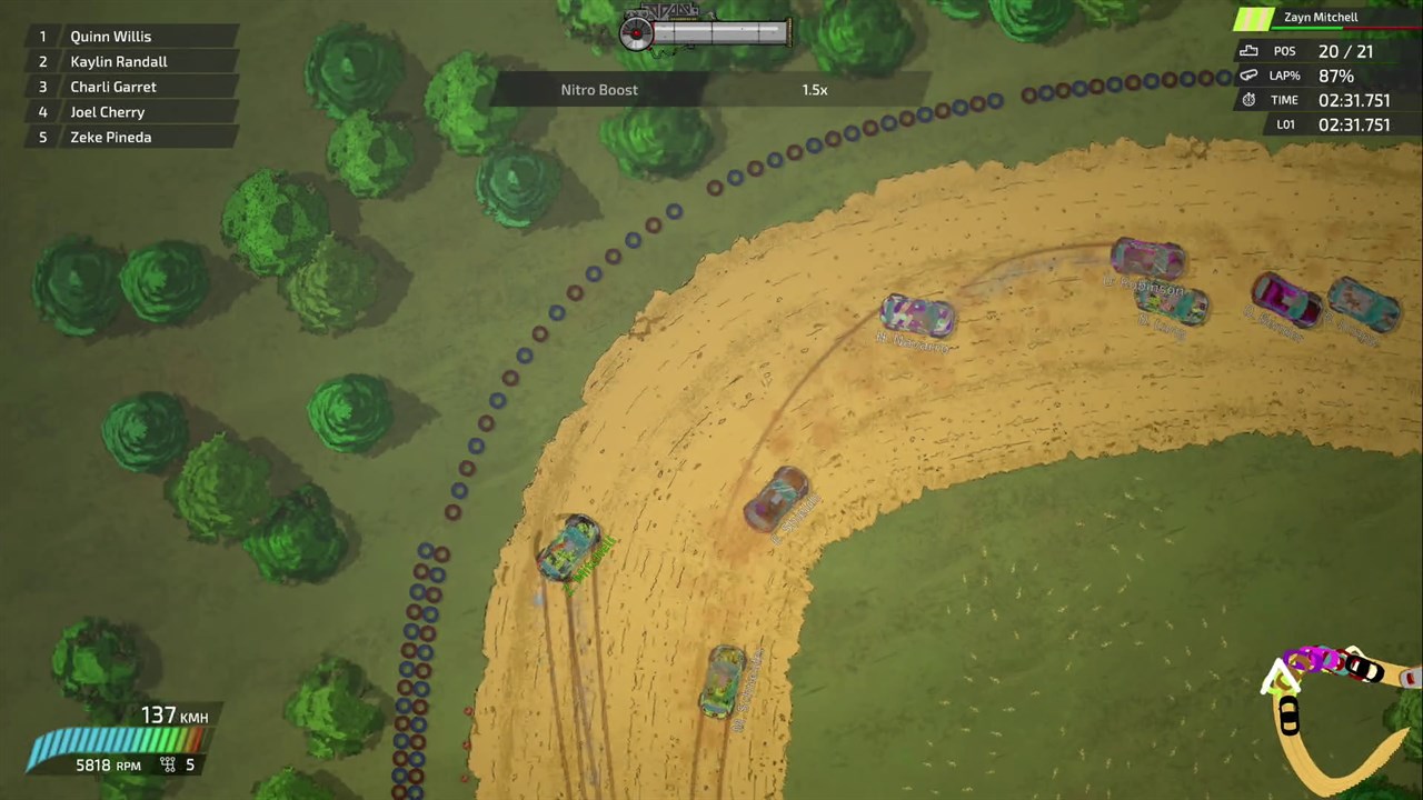 Bloody Rally Show screenshot 1