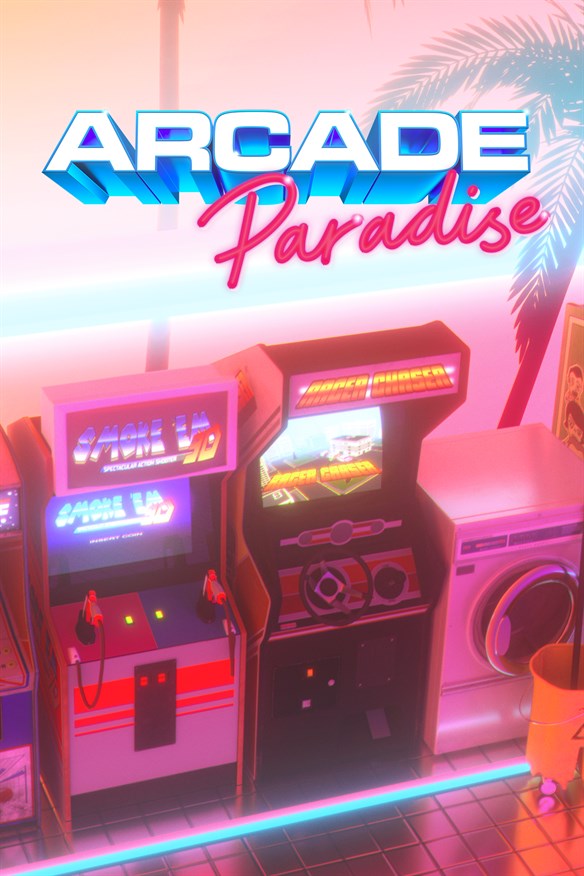 Arcade Paradise Xbox Series X|S and Xbox One cover art