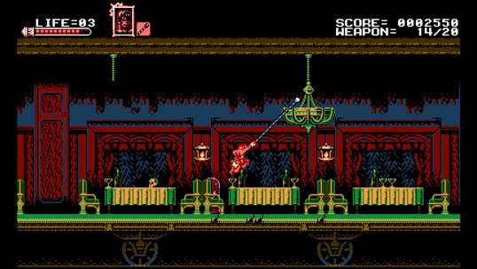 Bloodstained: Curse of the Moon screenshot 1