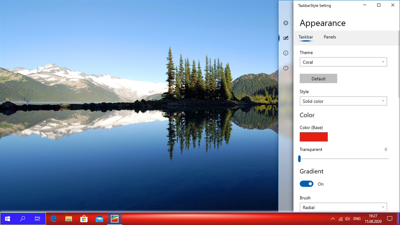 #9. TaskbarStyle (Windows) بواسطة: Valaut