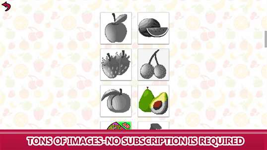 Fruits Color By Number : Pixel Art, Food Coloring screenshot 6