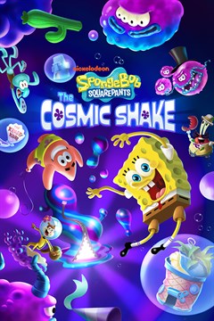 Cover poster for SpongeBob SquarePants: The Cosmic Shake