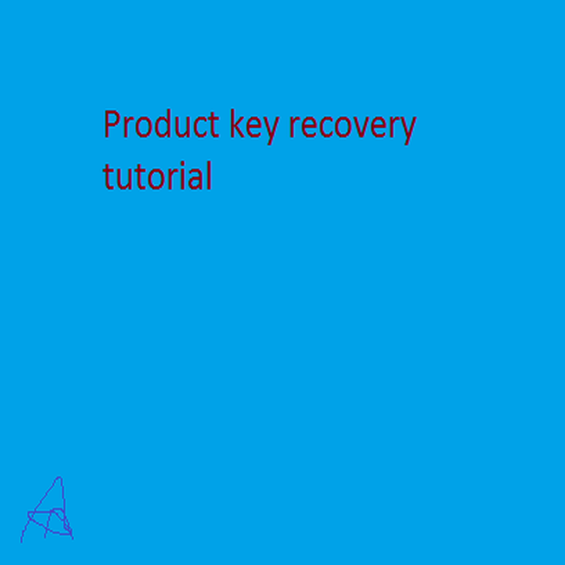 product key finder tutorial