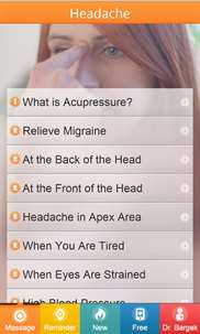 Acupressure Against Headache. screenshot 6