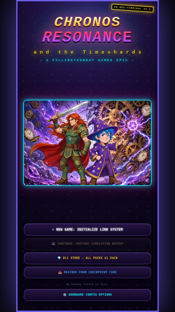 Chronos Resonance and the Timeshards — 3