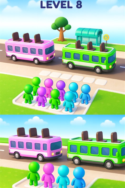 #6. CityBus Jam 3D Puzzle (Windows) By: Kishan Ghaghada