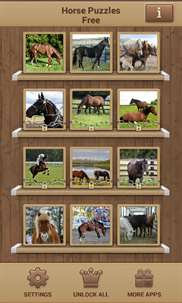 Horse Puzzles Free screenshot 2