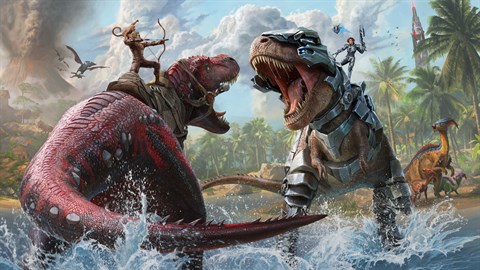 Como domar dinossauros em Ark: Survival Evolved, game de ação para PC?