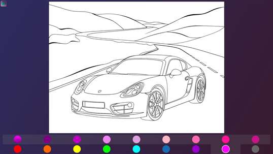 Cars Paint Book screenshot 8