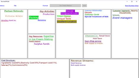 BusinessModel Screenshots 1