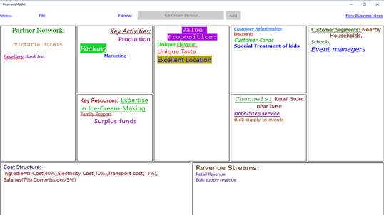 BusinessModel screenshot 1
