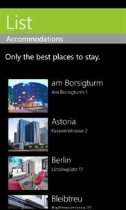 Hotels screenshot 1