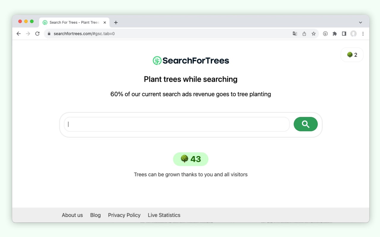 Search For Trees