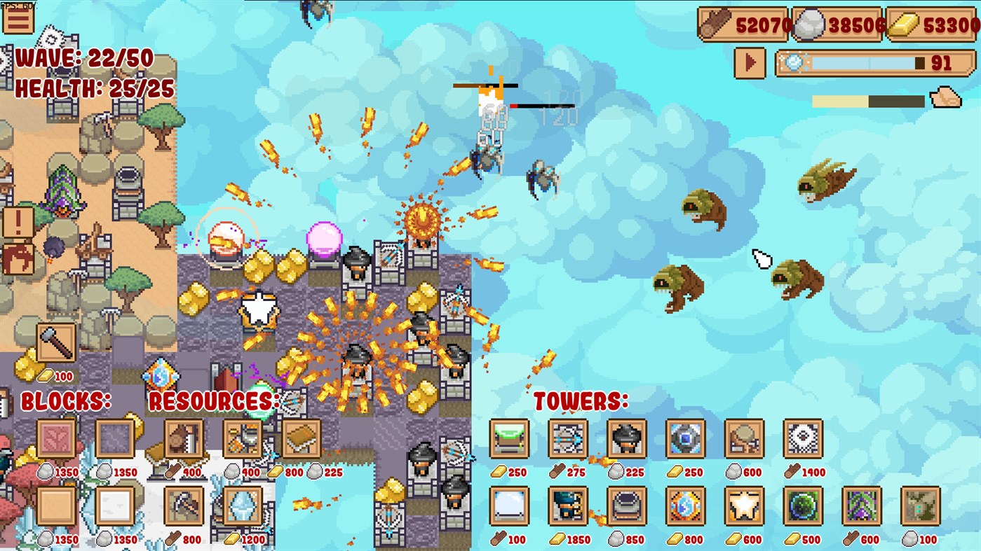 #5. Block Tower TD (Windows) (Windows) Bởi: Desert Water Games