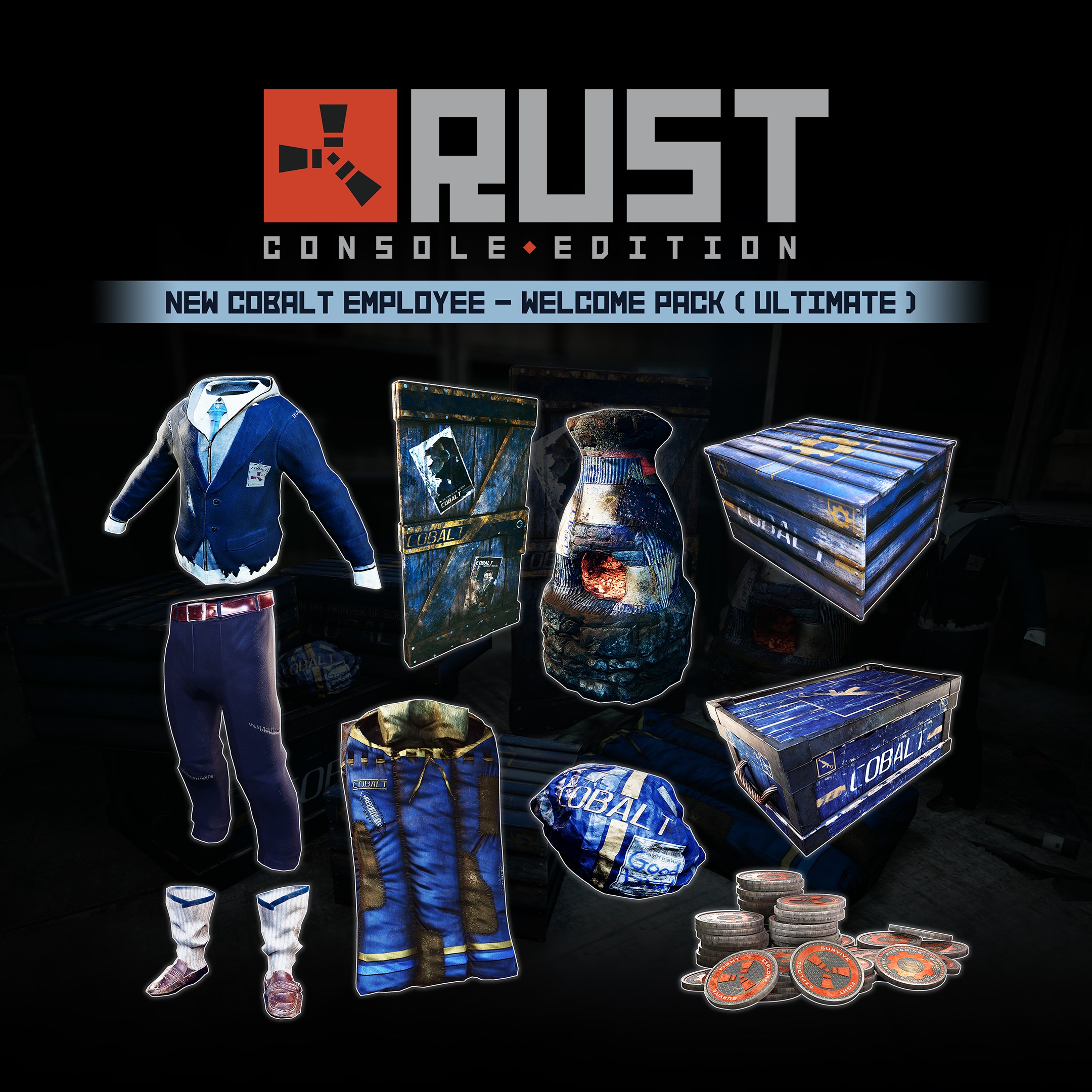 Rust Console Edition - New Cobalt Employee Welcome Pack (Ultimate)
