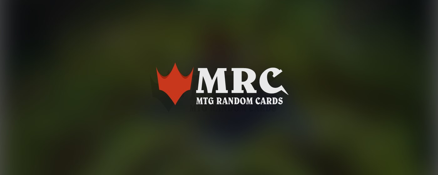 Magic the Gathering Random Card marquee promo image