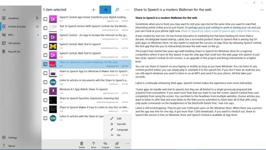 Speech Central: Voice Reader screenshot 7