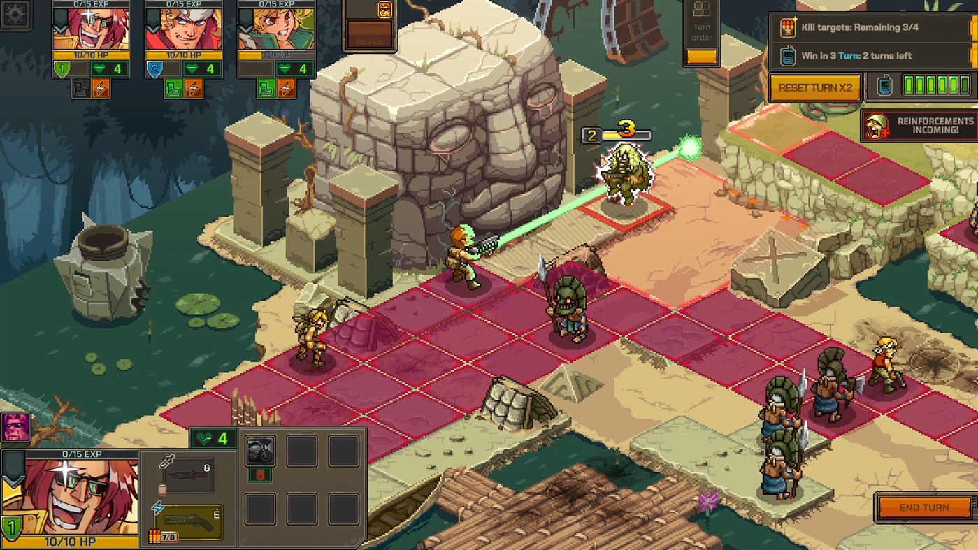 #2. Metal Slug Tactics (Windows) By: Dotemu