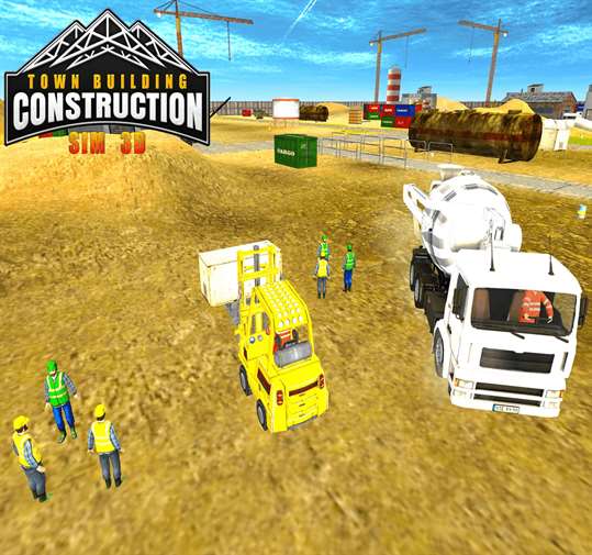 Town Building Construction Sim 3D screenshot 1