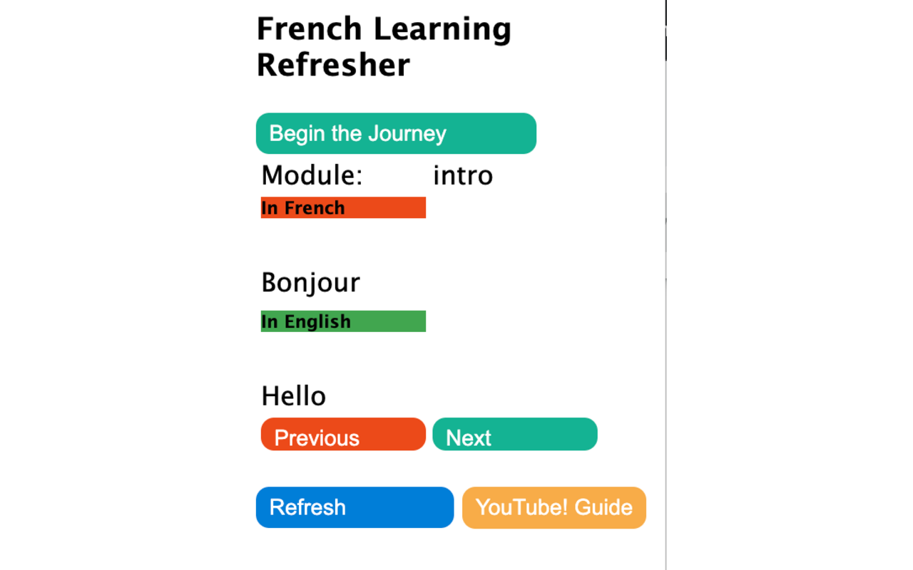 tq - TechQuiza Learning French