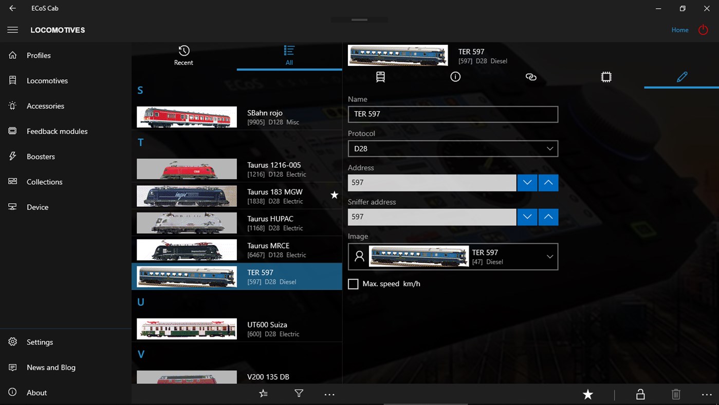 #4. ECoS Cab (Windows) 由: Konstantin Kolesnik