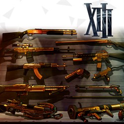 XIII Golden Weapons Skins Pack