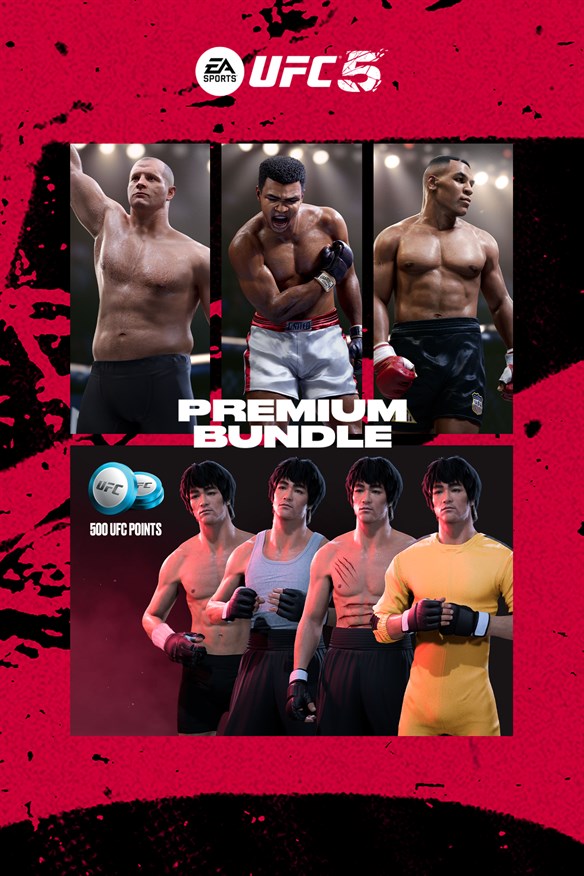 UFC 5 - Premium Bundle Xbox Series X|S and Xbox One cover art