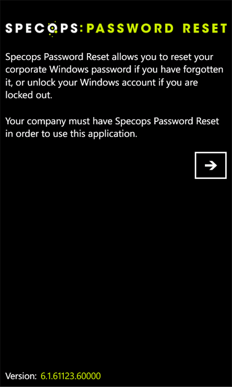 Password Reset Screenshots 1