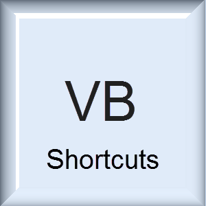 VB Shortcuts