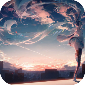 Minimalistic Anime 4K Wallpaper HomePage icon