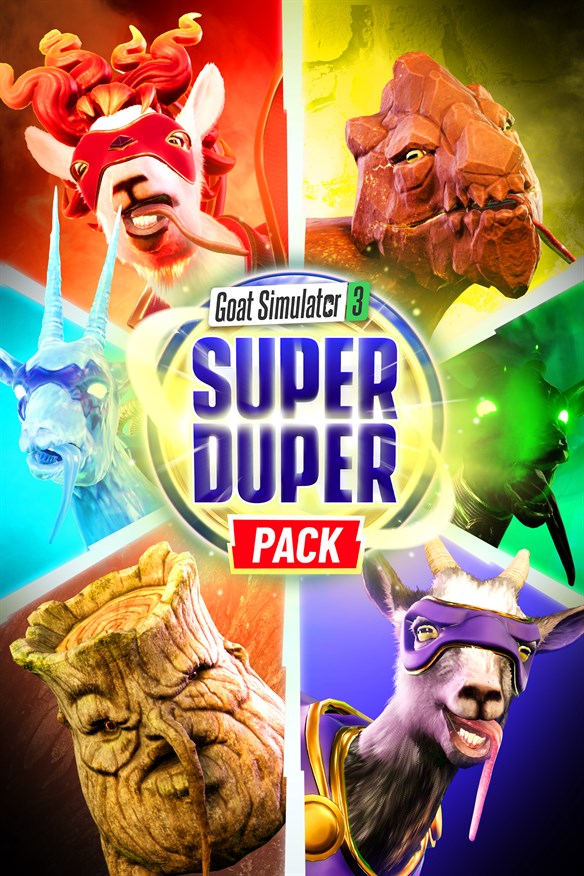 Goat Simulator 3 - Super Duper Pack: Xbox One Edition Xbox Series X|S and Xbox One cover art