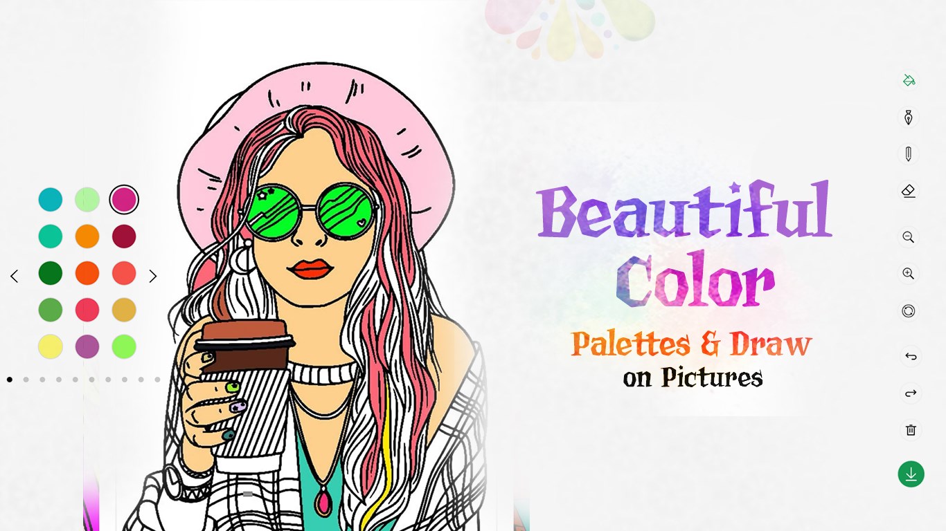 Coloring Book for Mandala - Adults Coloring Book screenshot