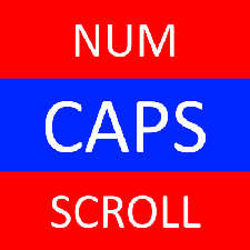 Caps, Num + Scroll Lock Checker (Free)