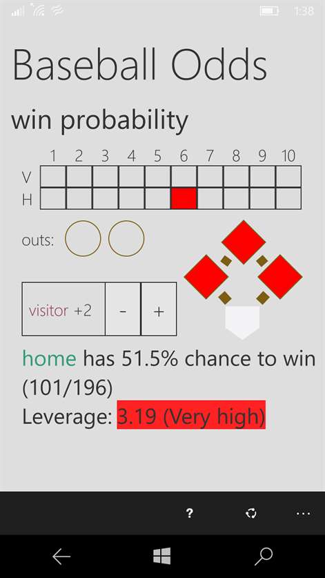 Baseball Odds Screenshots 2