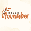 Hello November New Theme Wallpaper New Tab icon