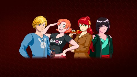 RWBY: Grimm Eclipse - Team JNPR Pajamas Costume Pack