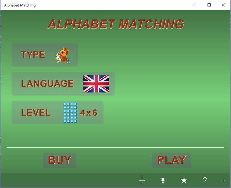 Alphabet Matching - PC - (Windows)
