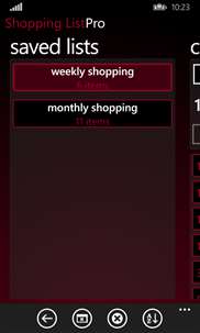 Shopping List Pro screenshot 4