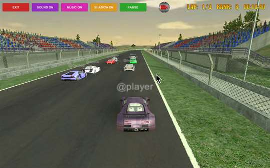 SPORT CAR RACER screenshot 4