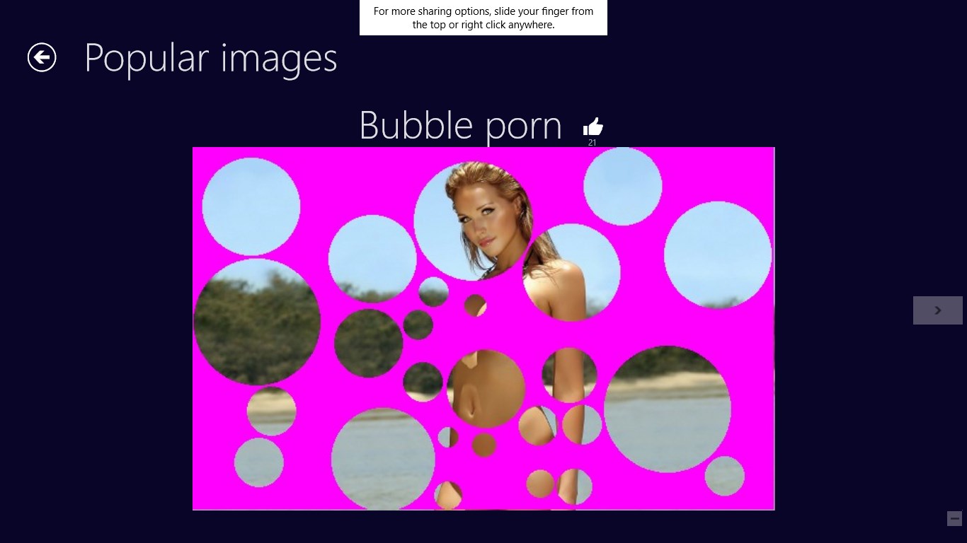 Bubble Porn Optical Illusion For Windows 10 Free Download