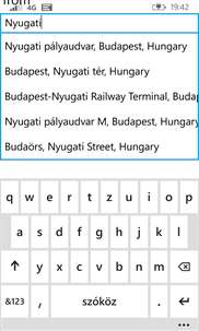 Budapest taxi fare calculator screenshot 3