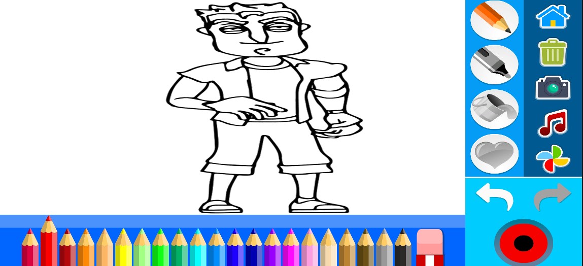 8800 Rudra Cartoon Coloring Pages  HD