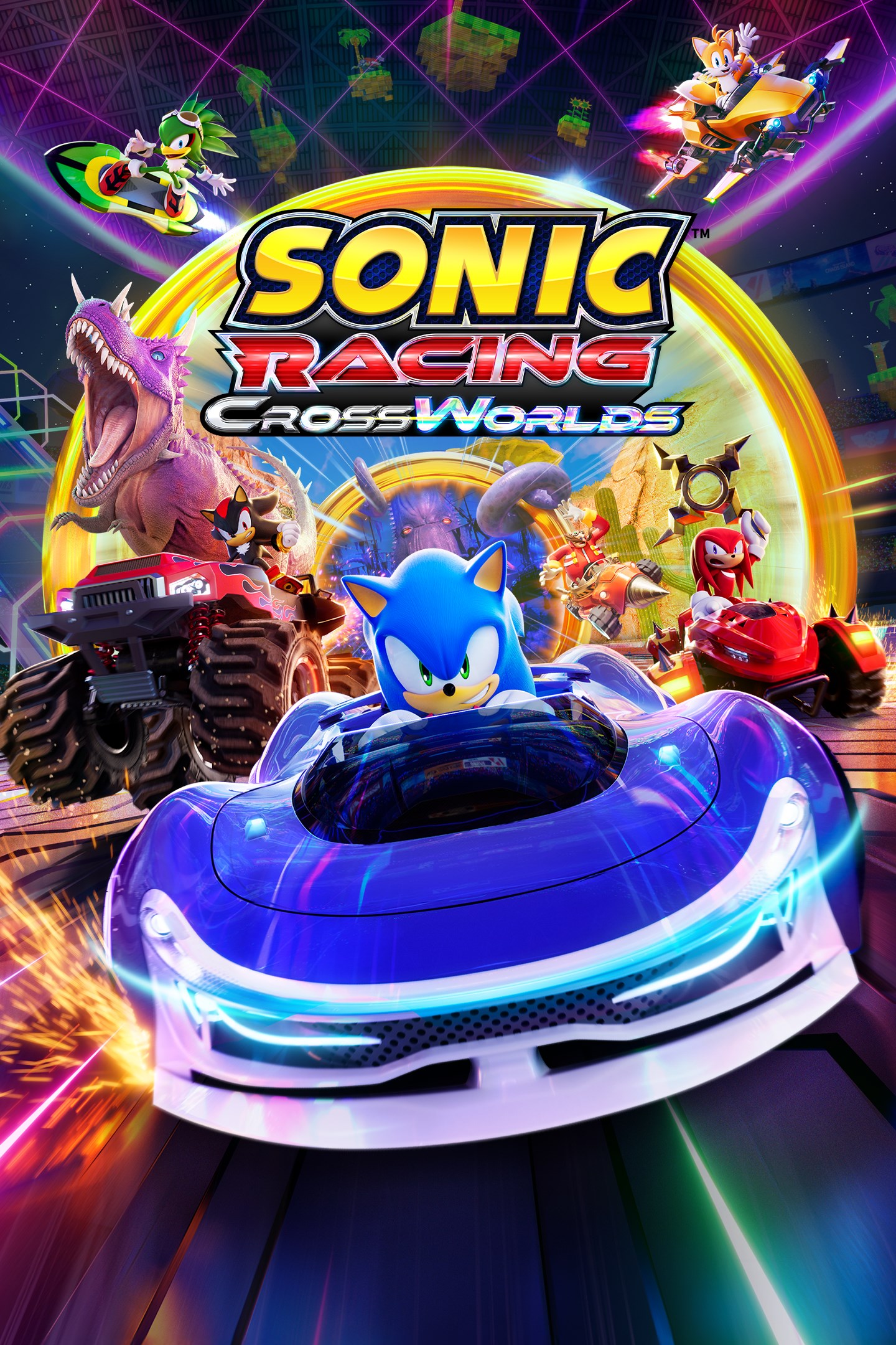 Box shot of Sonic Racing: CrossWorlds